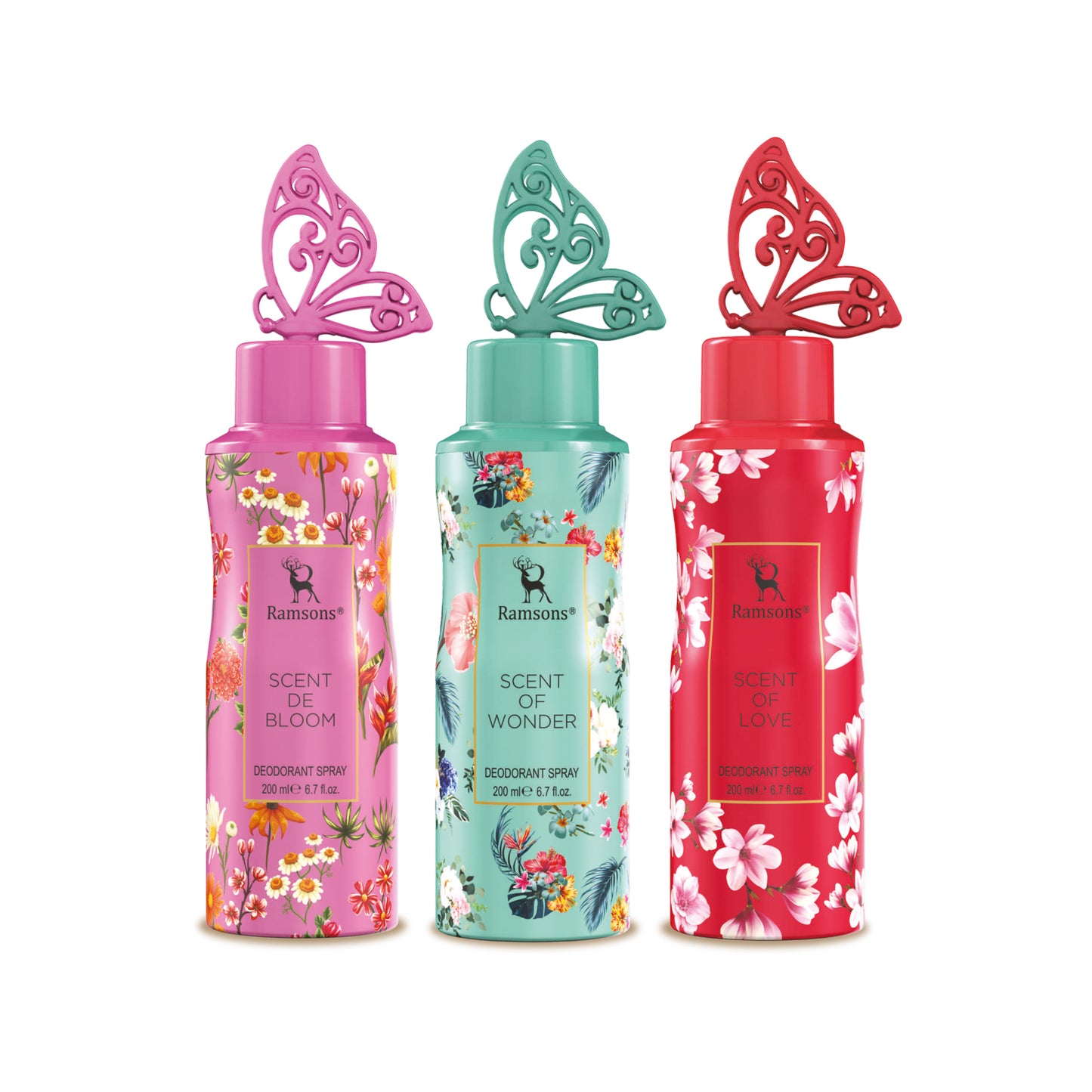 Ramsons Deo Trio – Scent de Bloom, Scent of Wonder & Scent of Love