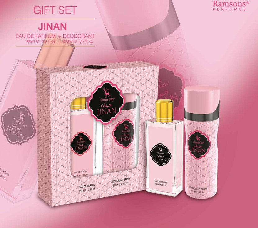 Ramsons Jinan Gift Set – Eau De Parfum + Deodorant (100ml + 200ml)