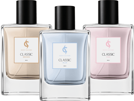 Scent Culture Combo – Classic Blue, Classic Brown, Classic Pink